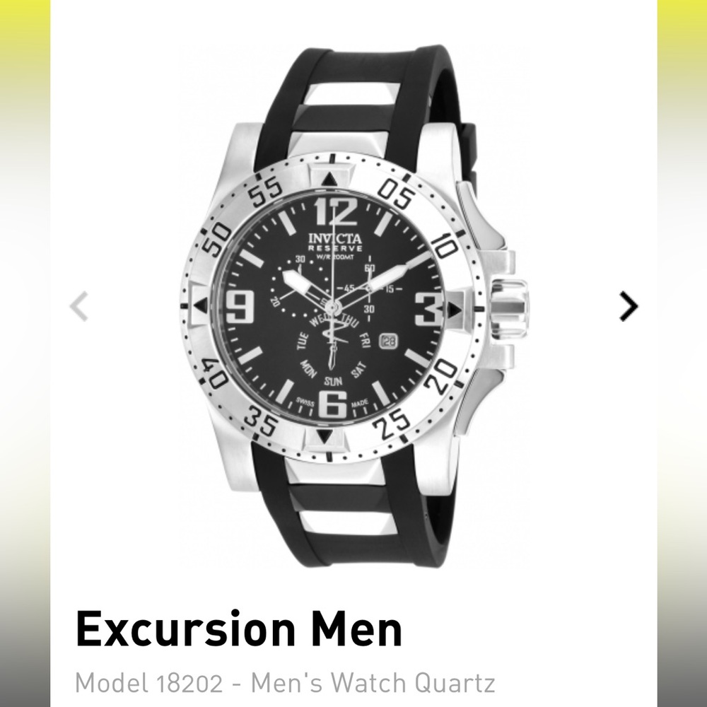 Invitation Excursion Watch 18202